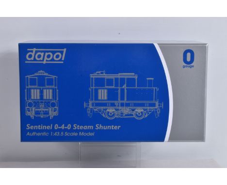 A BOXED DAPOL O GAUGE  SENTINEL  STEAM SHUNTER,  4wVB 2 'Isebrook' in GWR light green Y1/Y3, model no. 7S-005-006, in like ne
