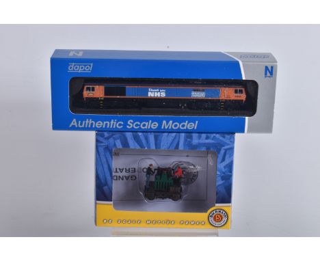 A BOXED DAPOL N GAUGE DIESEL MODEL LOCOMOTIVE, Class 66, no. 66731, 'Thank You NHS Captain Tom Moore', model no. 2D-007-012, 