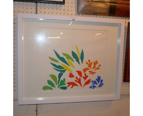A Henri Matisse original lithograph unsigned, Acanthus 1954 printed by Mourlot