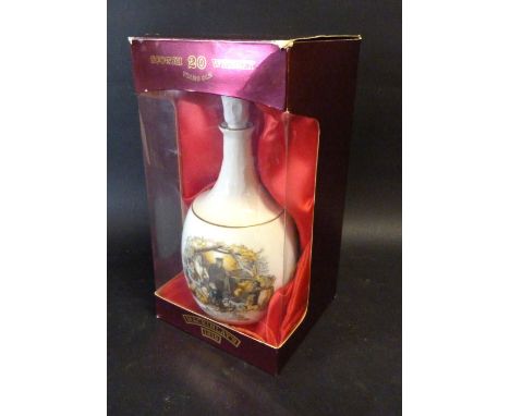 The MacKinlays 1815 Scotch Whiskey Decanter by Royal Worcester within it's original packaging