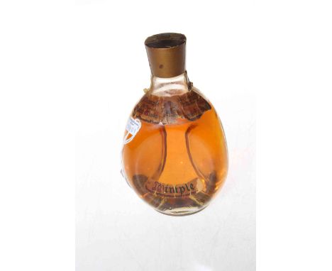 Vintage dimple whisky bottle