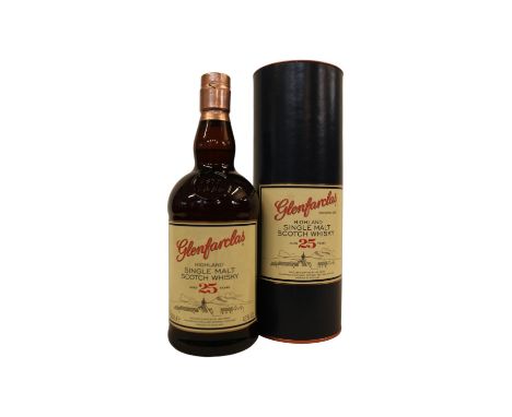 Glenfarclas Highland Single Malt Scotch Whisky Aged 25 years 700ml 43% Vol 