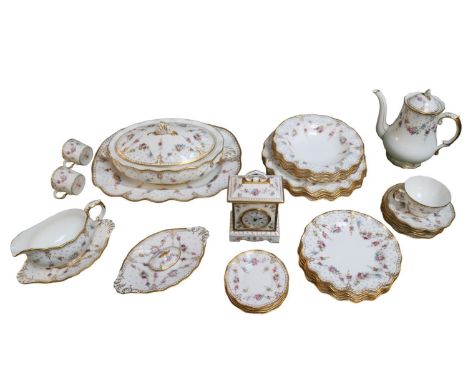 Royal Crown Derby Royal Antoinette A1225 Lombardy Part Dinner &amp; Tea service to comprise of approx. 30 Pieces 