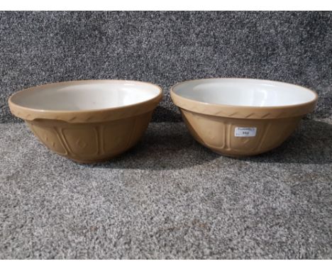 Teo large ceramic mixing bowls.