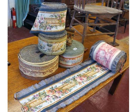 5 bolts of quality tapestry (retail £38 per metre)!