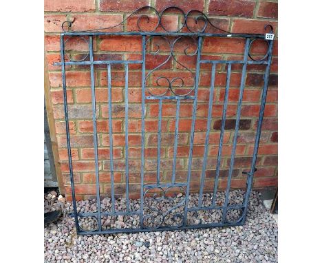 Metal garden gate
