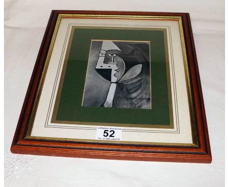 Small framed Picasso print