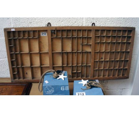 Old print tray