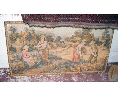 Tapestry - Labourers in field