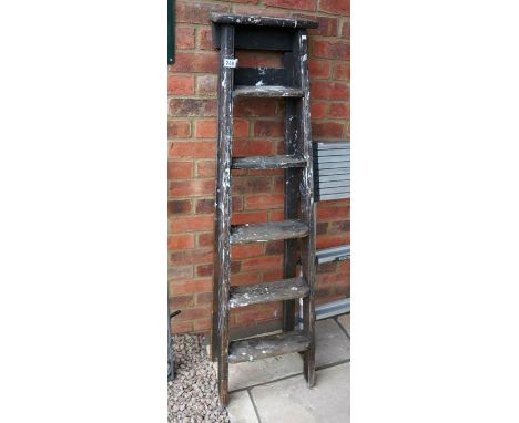 Wooden step ladder