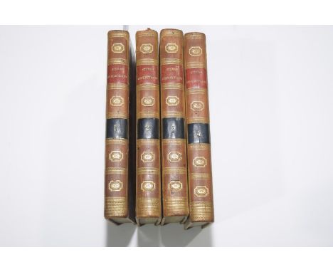 Clarke (Adam) 'Reflections on the works of God in nature and providence'Four volumes, printed and published by R Edwards 1881