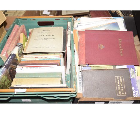 A large collection of motoring books and magazinesTo include "Motorcycle Cavalcade", published For the Motorcycle 1951, Stock