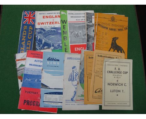 50-1 Huddersfield v. Portsmouth, England v. Scotland, 51-2 Aston Villa v. Manchester United, Lockheed-Leamington v. Hinckley,