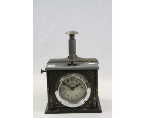 Vintage national time recorder co. clocking in machine 