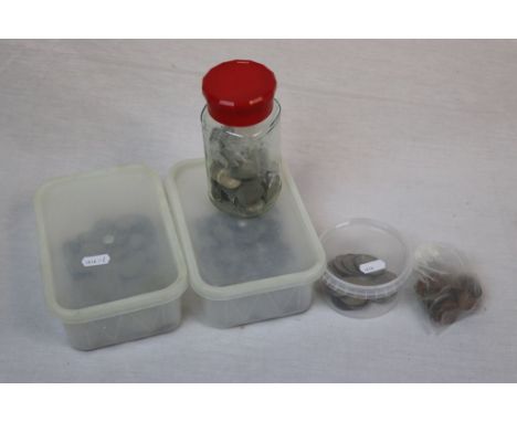 Collection of vintage UK &amp; World coins to include Silver