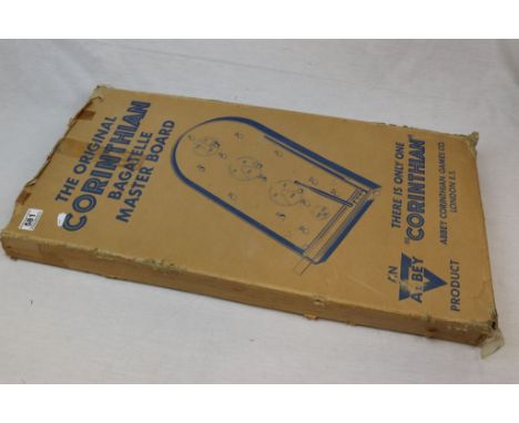 Vintage boxed Corinthian bagatelle 
