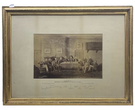 'Directors of Birmingham & Staffordshire Gas Light & Coke Company', framed photograph by Robert White Thrupp 