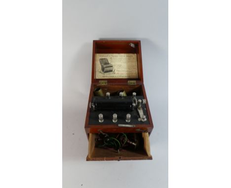 A Vintage Reynolds and Bransons Interrupted or Faradaic Current Batteries Scientific Instrument