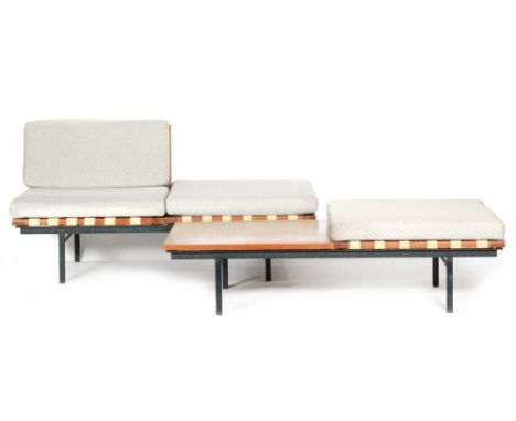 Robin Day - Hille of London - A 1960s Form Group sofa or modular seating system of interchangeable cushion seats and table to