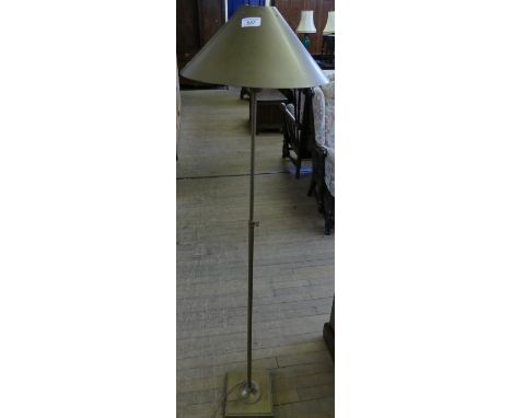 A Vintage brass adjustable lamp.