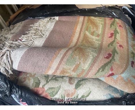 *LARGE CHINESE RUG AUBUSSON CARPET SAVONNERIE 556 X 372 CM THICK WOOL PILE