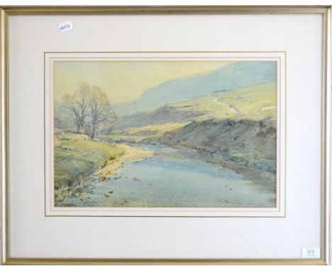 Arthur Reginald Smith RWS, RSW, ARCA (1872-1934) ''In Amerdale, Yorkshire''  Signed, watercolour, 31cm by 47.5cm  In overall 