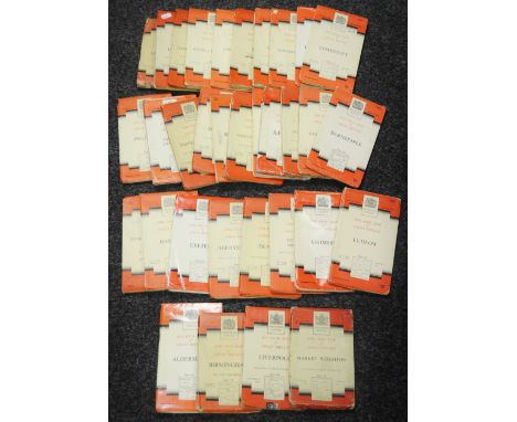 A one-inch map of Great Britain Ordnance Survey map of York, London; etc. qty. (1 box)
