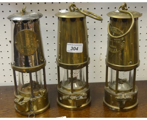An Eccles miners lamp; others (3) 
