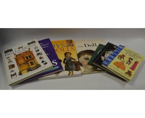 Books - The Ultimate Dolls' House Book; The Collectors Guide to Dolls; Miller's Guide to Collecting Dolls and Teddy Bears; et