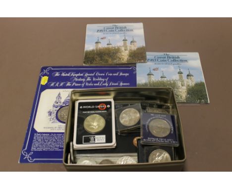 A COLLECTION OF COINS & FIRST DAY COVERS