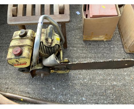Old Petrol Chainsaw 