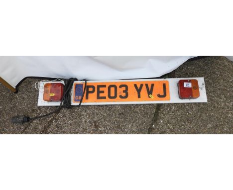 Trailer Light Board 