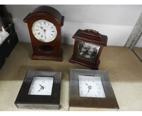 4x Mantel Clocks 