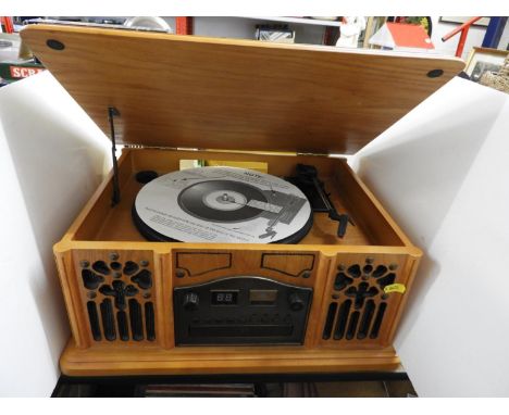 CD and Record Player 