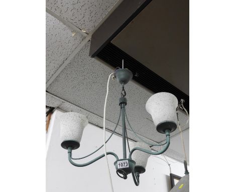 Three Branch Ceiling Light Fitting 