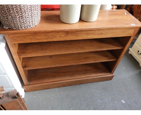 Modern Light Oak Bookshelves 