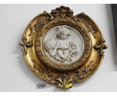Reproduction Ceramic Wall Plaque 