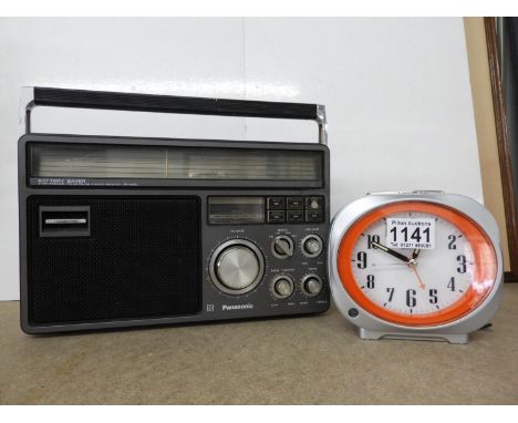 Radio and Alarm Clock 