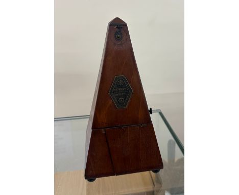 Vintage wooden metronome 