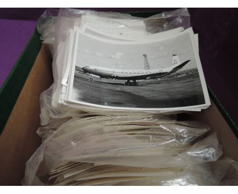 Two boxes of mainly military aircraft photographs, said to be over 1600 photographs of over 180 aircraft types, photographed 