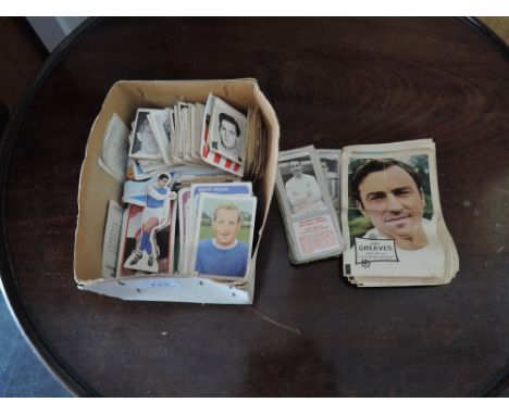 A collection of trade cards of footballers 1960's