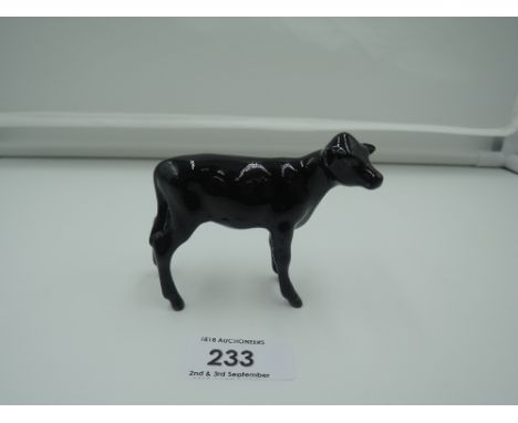 A Beswick study, Aberdeen Angus Calf 1249FCONDITION REPORTNo visible faults or repair