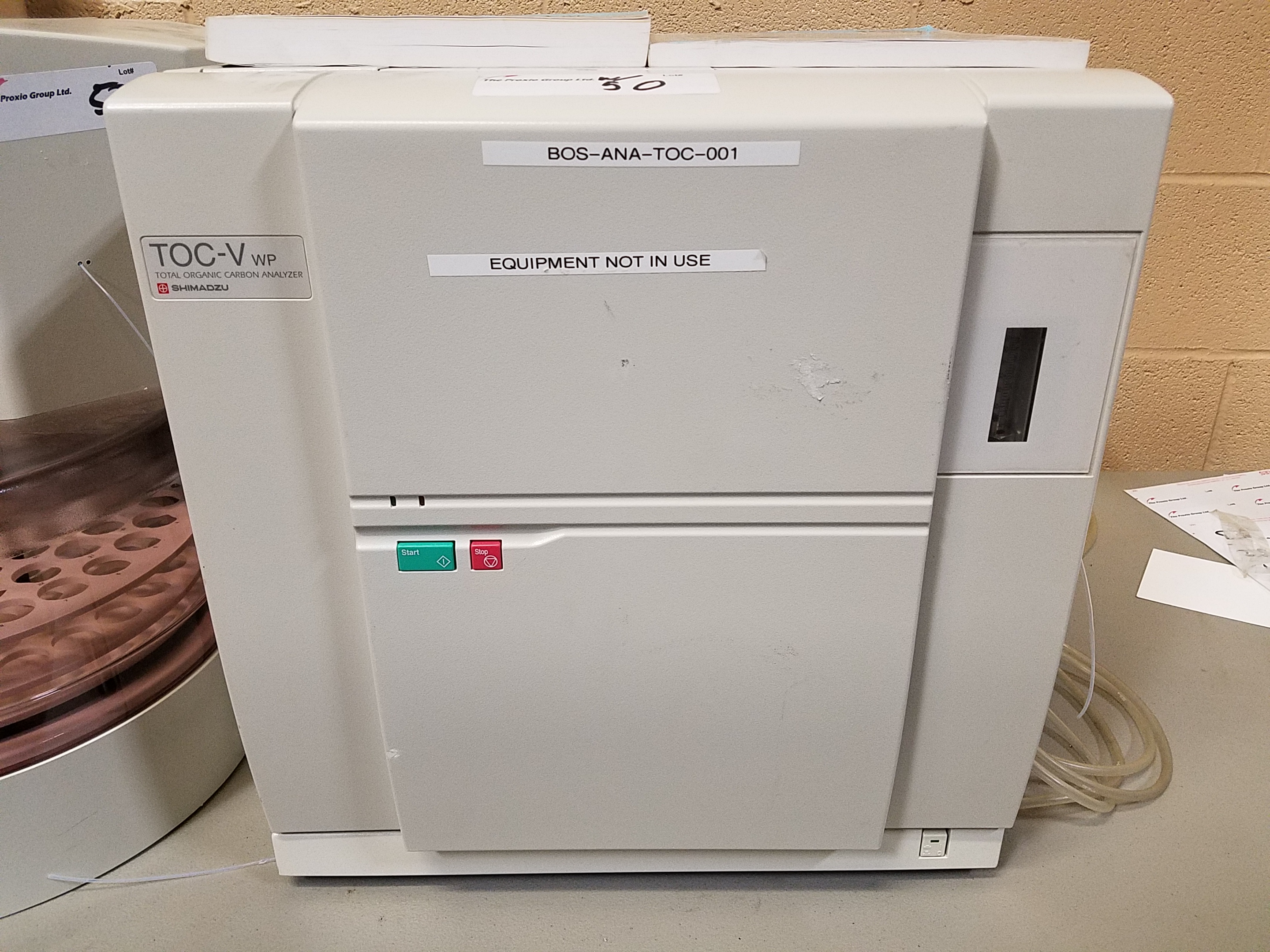 Shimadzu Total Organic Carbon analyzer system, consisting of TOC-VWP ...