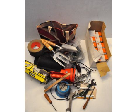 A magic lantern and other items