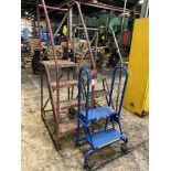 Lot Comprising 4-Step, 3-Step and 2-Step Safety Ladders