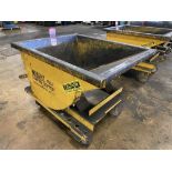 Wright 1/4 Cu Yd Rolling Self Dumping Hopper