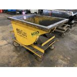 Wright 1/4 Cu Yd Rolling Self Dumping Hopper