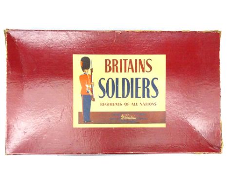 Britains set 2085, Musical Ride of the Household Cavalry (Great Book of Britains page 431) nine Life Guards, nine Royal Horse