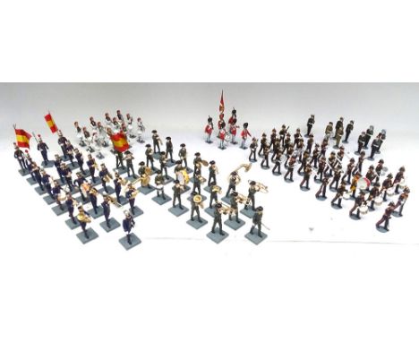 New Toy Soldier 50mm size Band of the Netherlands Marines with examples of the Netherlands Special Forces, Alymer 57mm Bands 