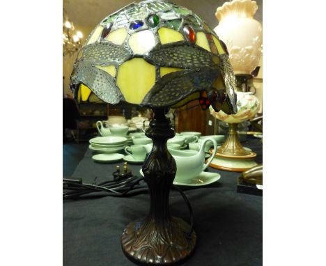 Tiffany style lamp, H - 36cm